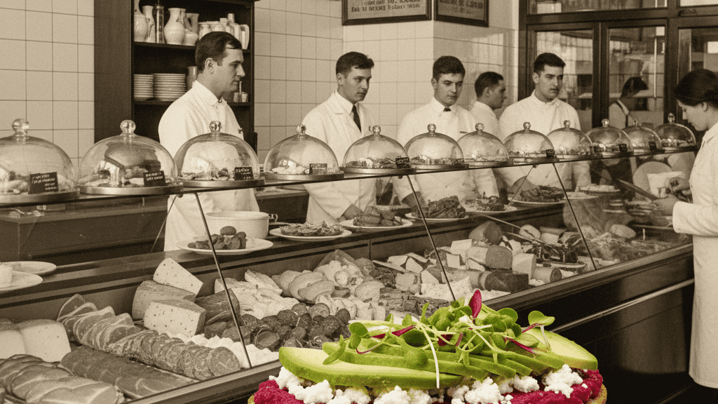 Historie chlebíčku: Od Paukerta k Stiborkovi