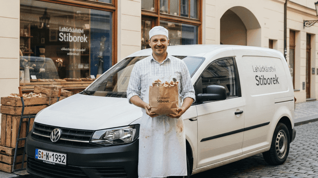 Lahůdkářství Stiborek - interiér